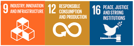 SDG - Goal 9, 12 en 16